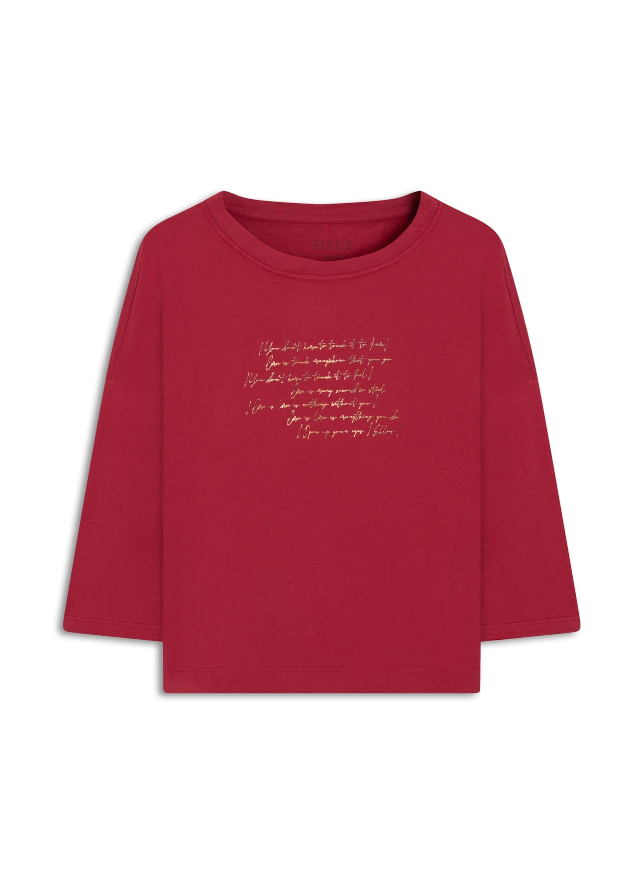 Blusas Open Your Eyes Vermelho