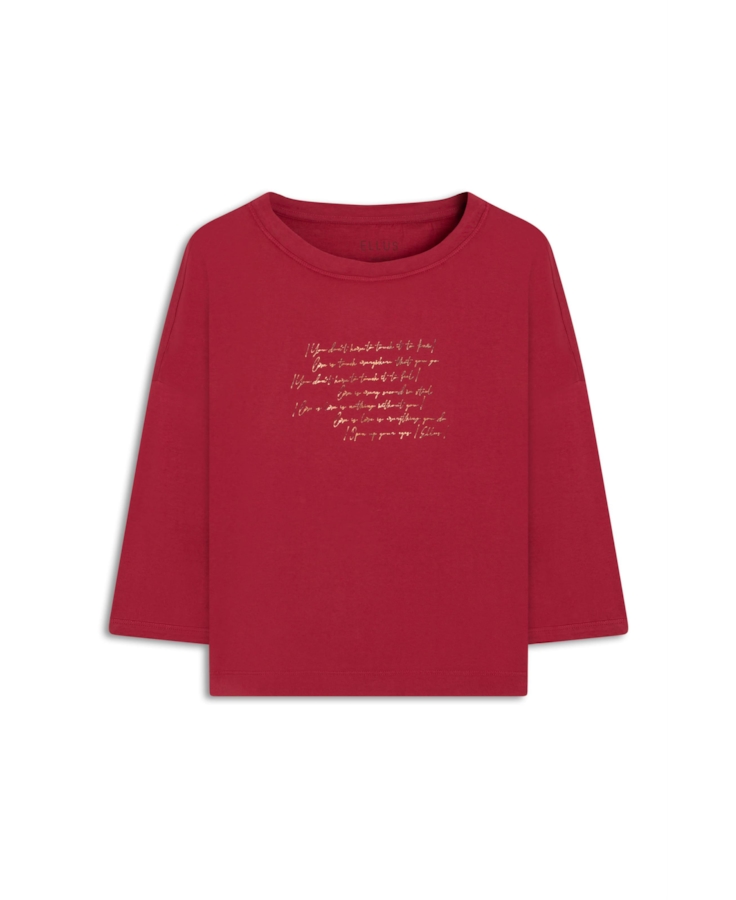 Blusas Open Your Eyes Vermelho