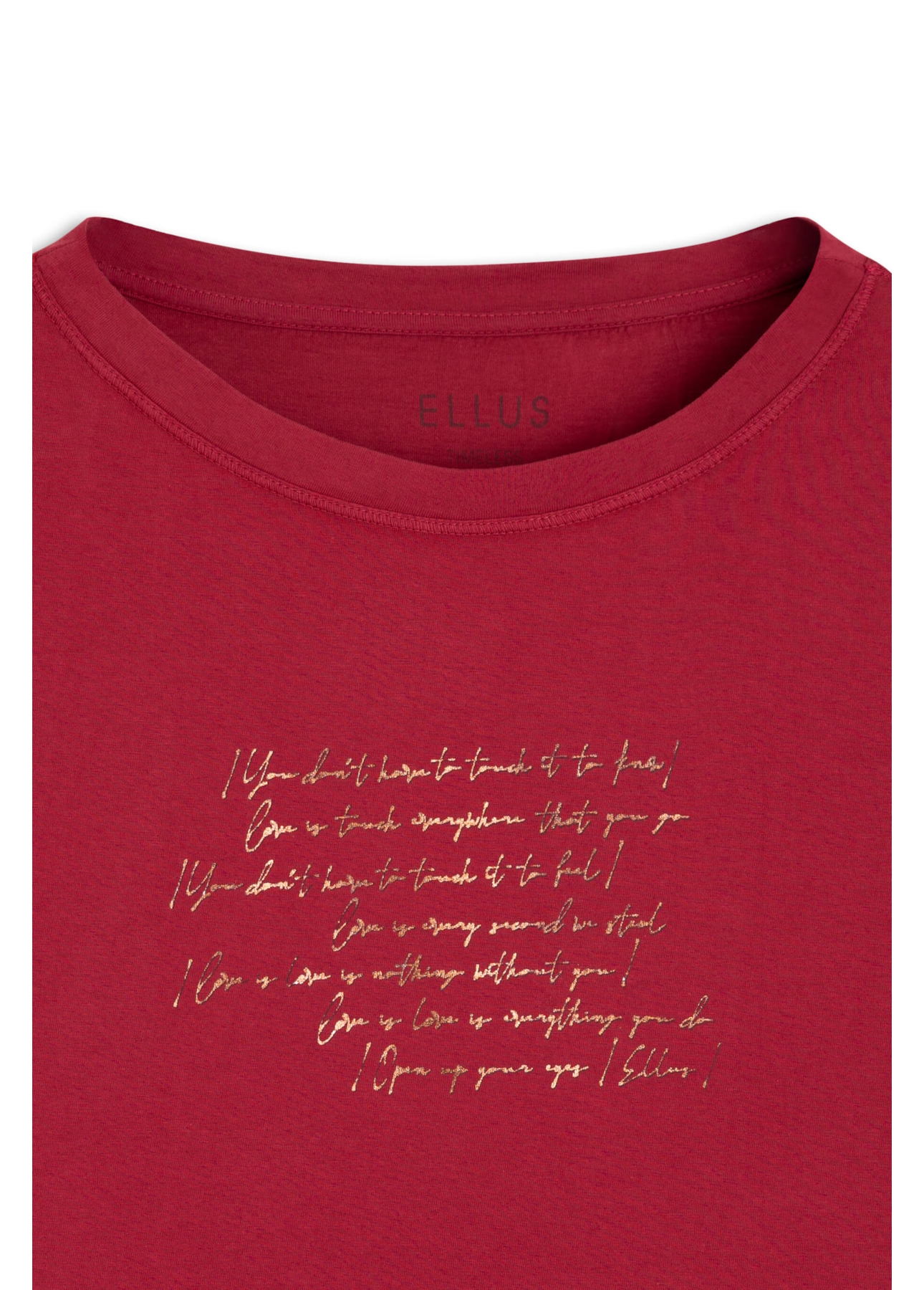 Blusas Open Your Eyes Vermelho