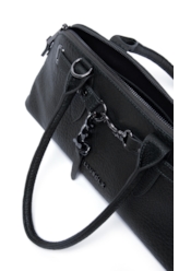 Bolsa Bag Belt Shoulder Marie Ellus Preto