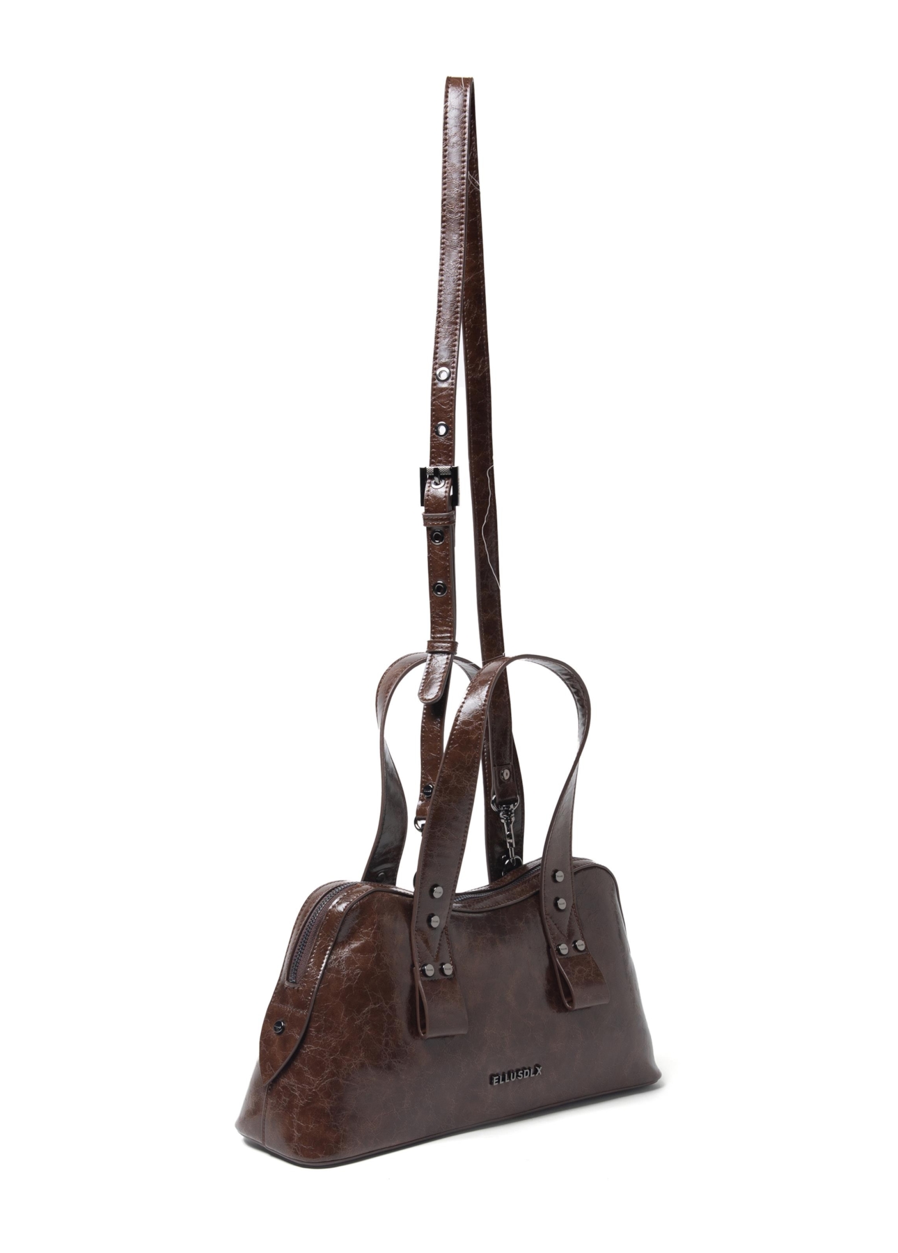 Bolsa Baguette Bag Kaya Ellus Marrom