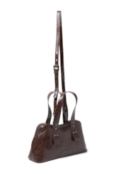 Bolsa Baguette Bag Kaya Ellus Marrom