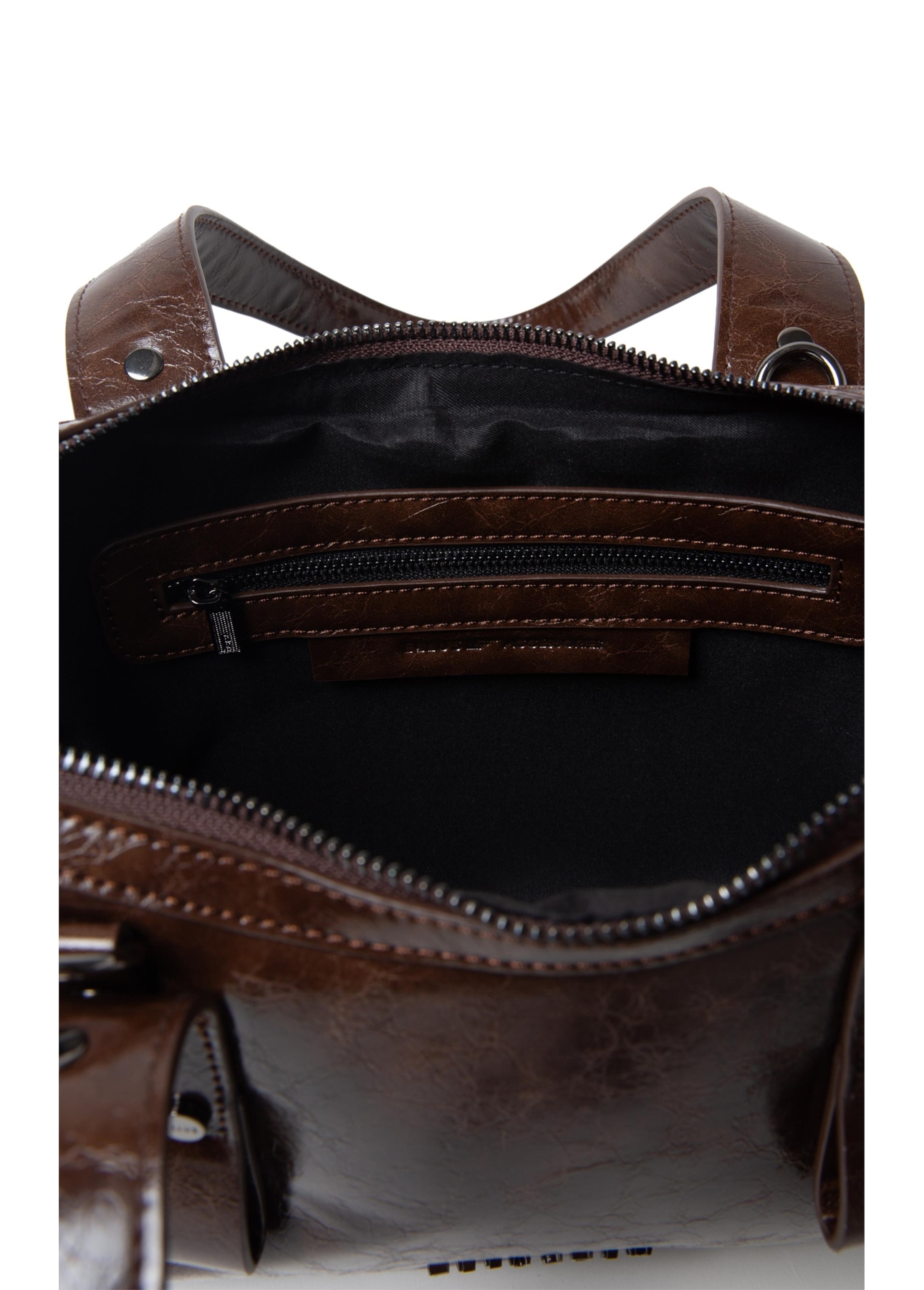 Bolsa Baguette Bag Kaya Ellus Marrom