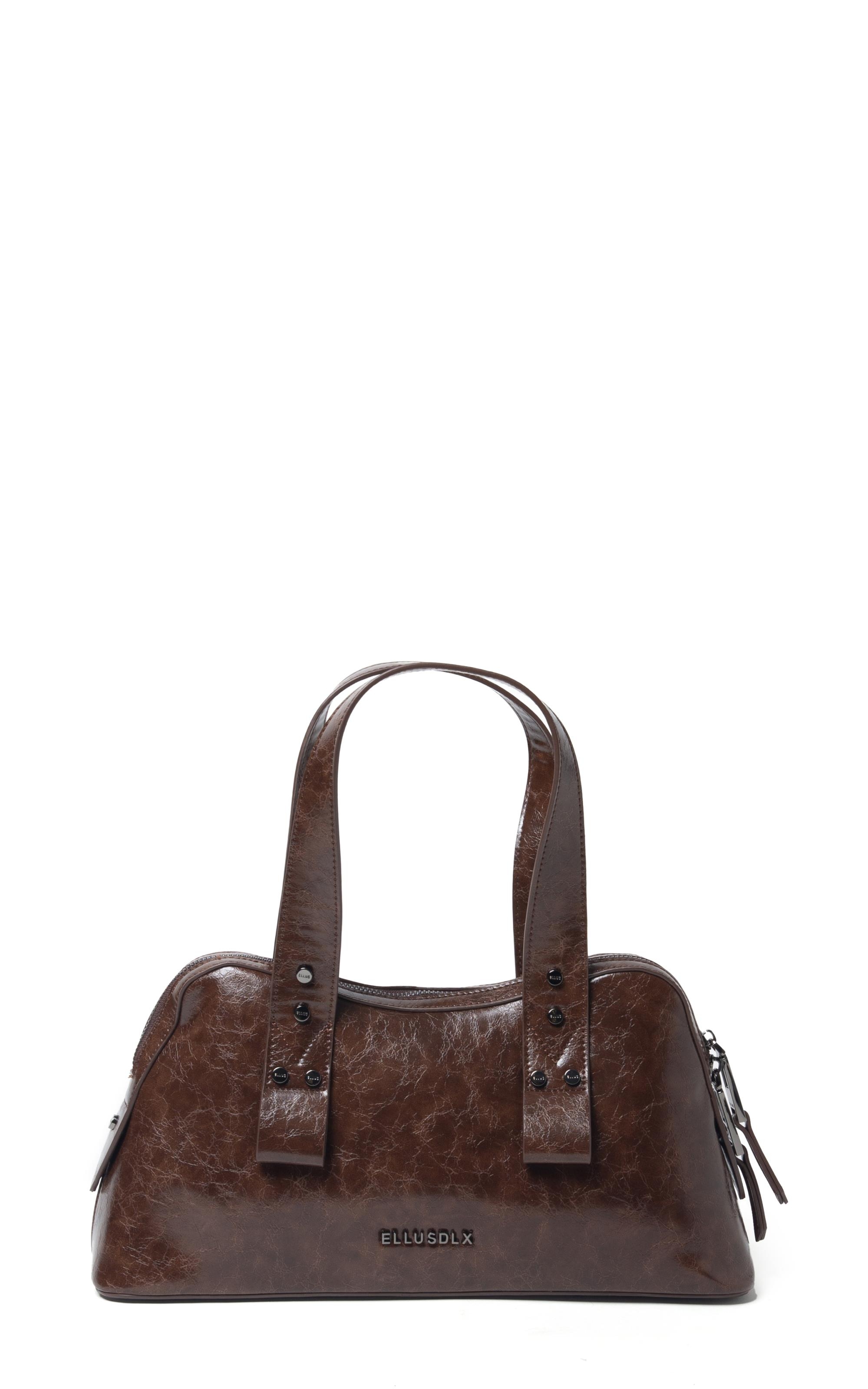 Bolsa Baguette Bag Kaya Ellus Marrom