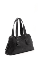 Bolsa Baguette Bag Kaya Ellus Preto