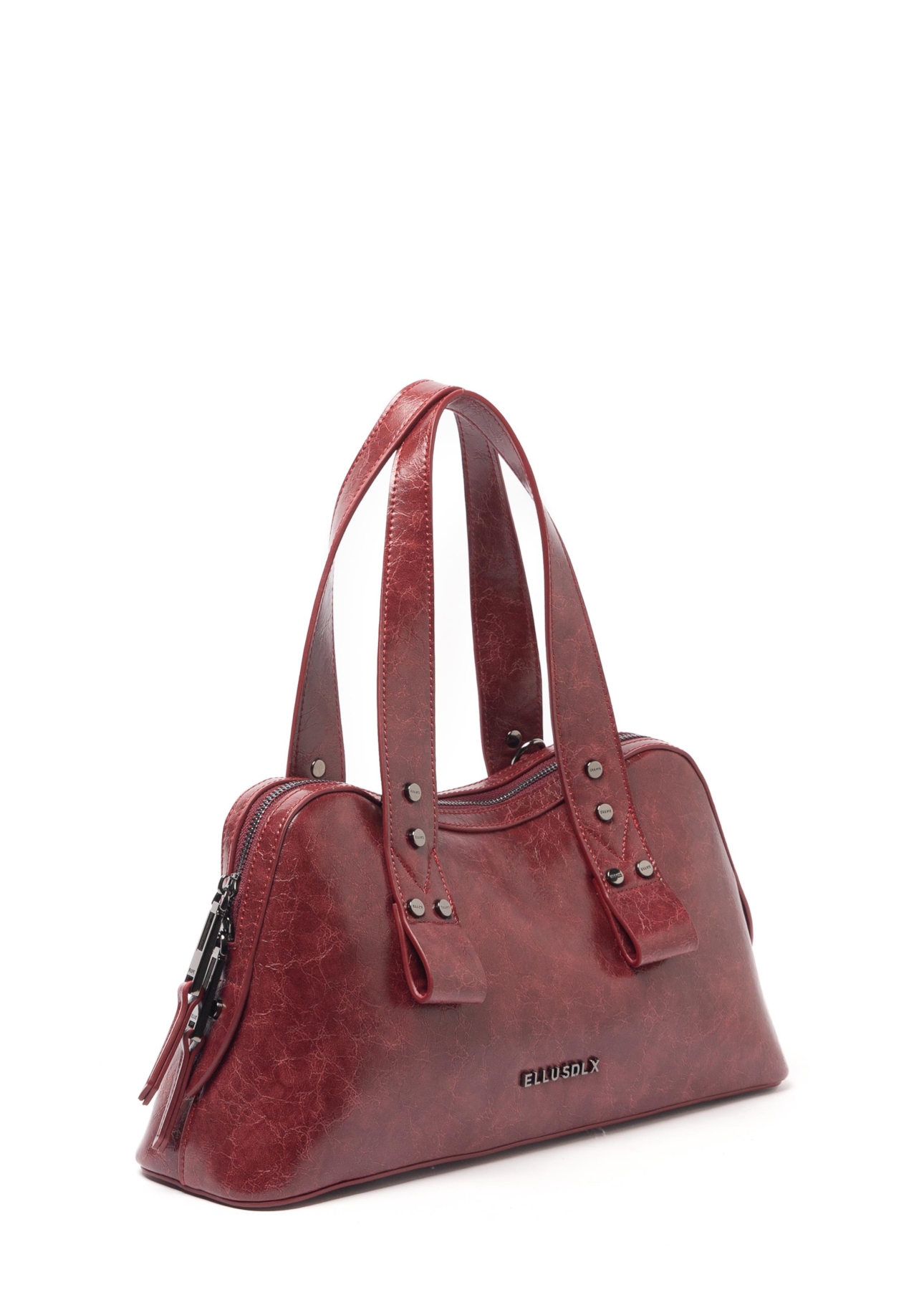 Bolsa Baguette Bag Kaya Ellus Vinho