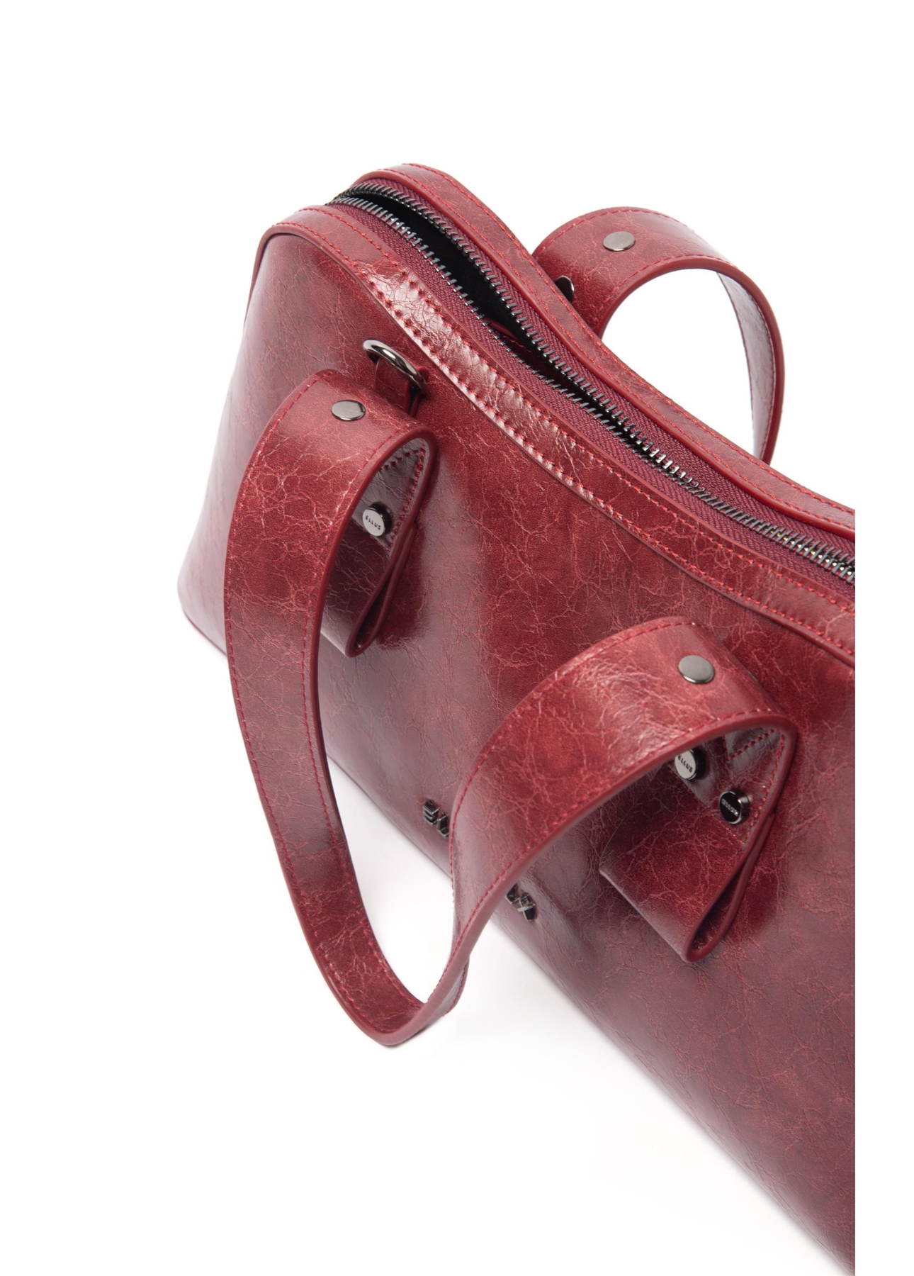 Bolsa Baguette Bag Kaya Ellus Vinho