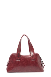 Bolsa Baguette Bag Kaya Ellus Vinho