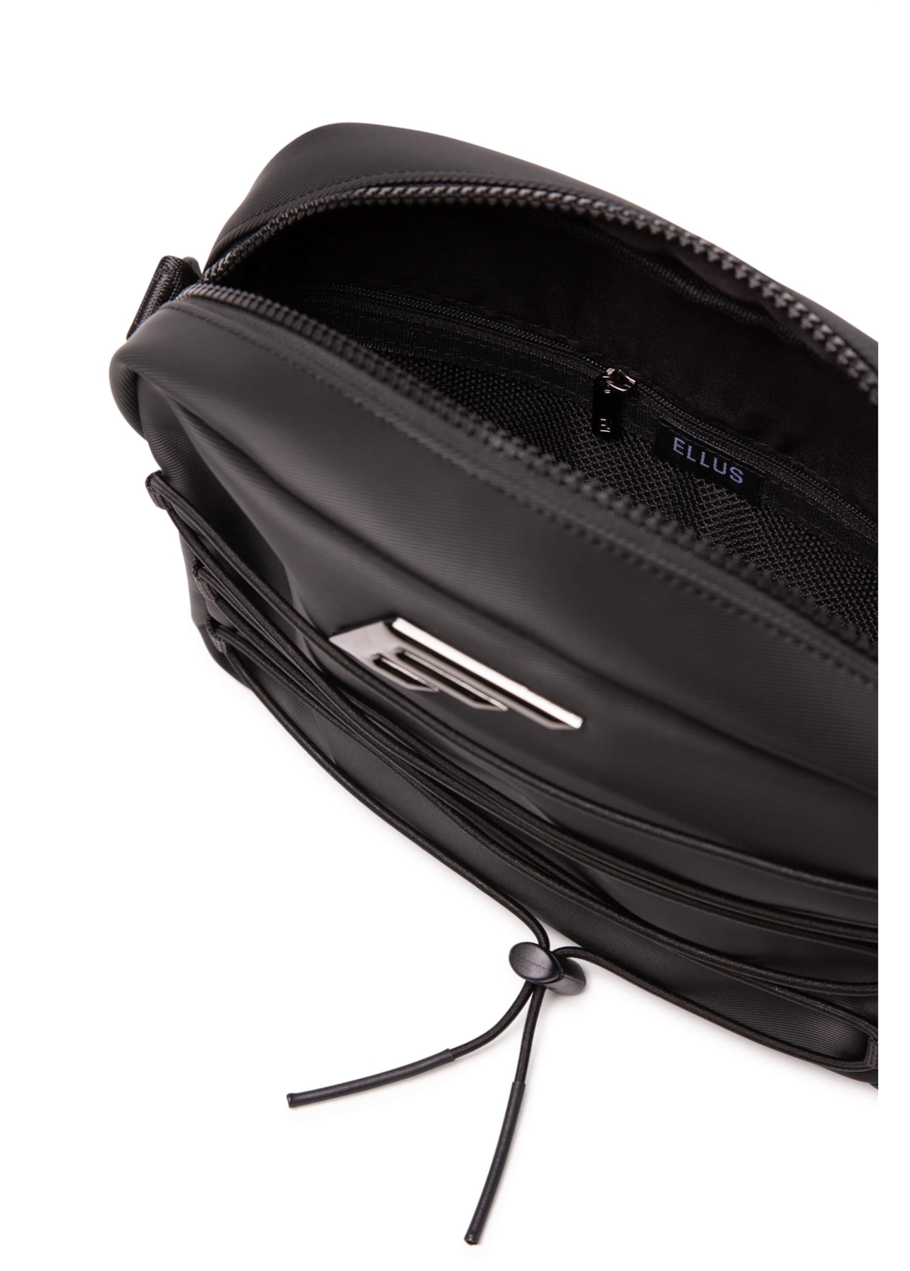 Bolsa Belt Bag Rubber Ellus Preto