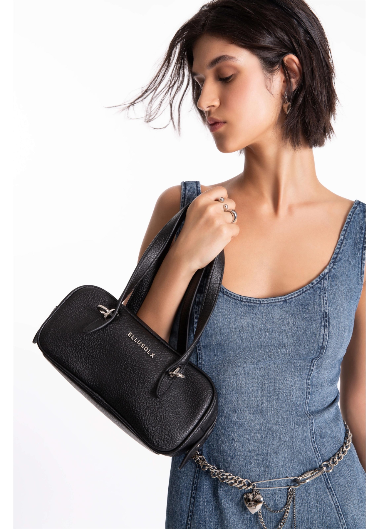 Bolsa Bowling Bag Marie Preto