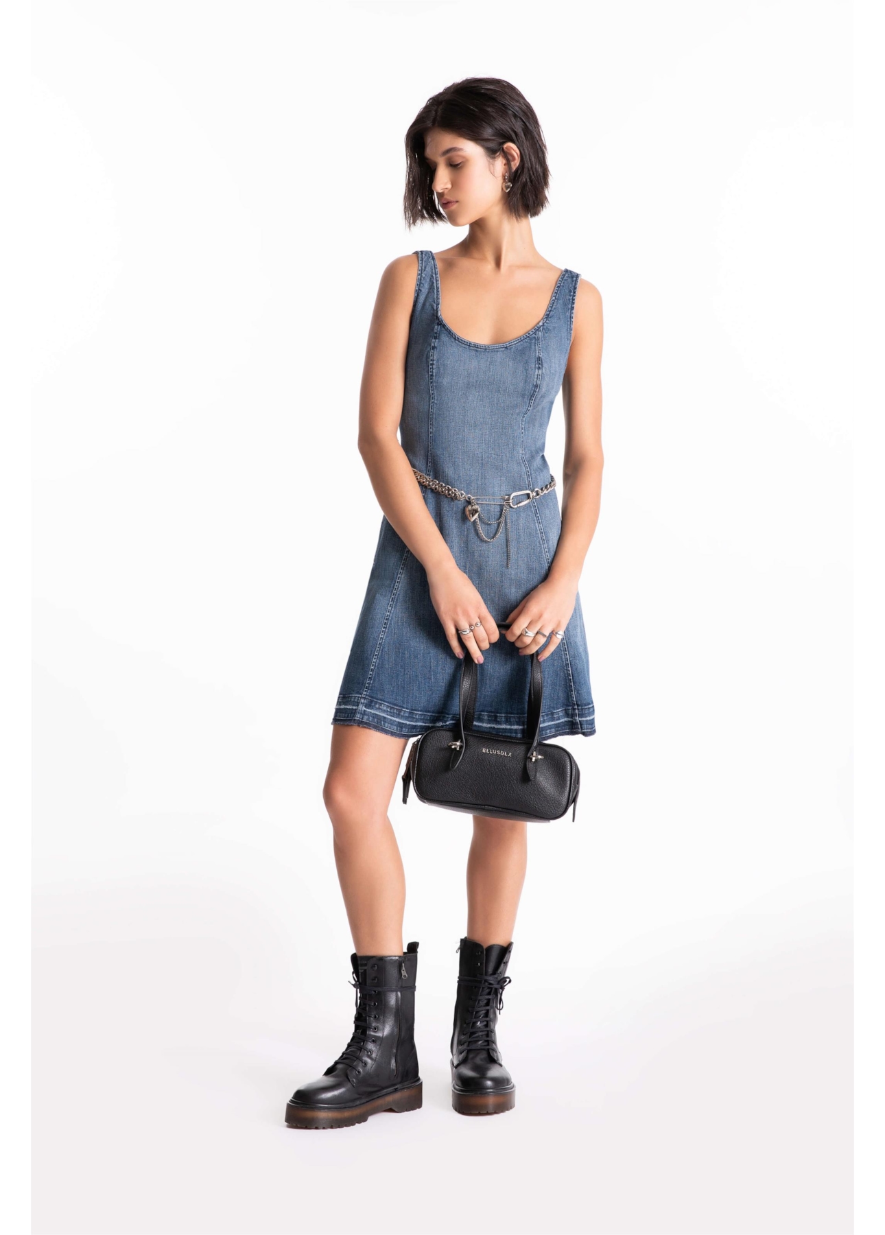 Bolsa Bowling Bag Marie Preto