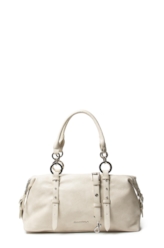 Bolsa Bowling Bag Nelina Ellus Off White