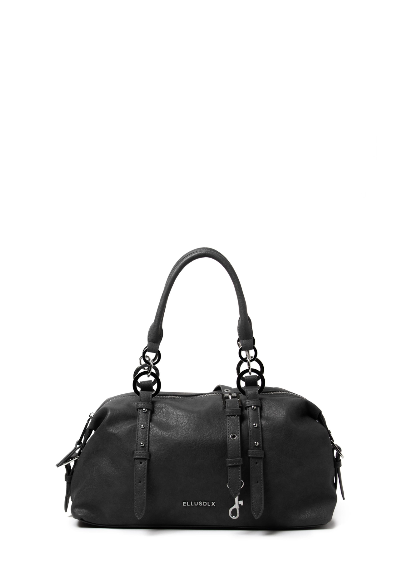 Bolsa Bowling Bag Nelina Ellus Preto