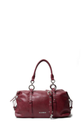 Bolsa Bowling Bag Nelina Ellus Vinho