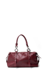 Bolsa Bowling Bag Nelina Ellus Vinho