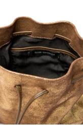 Bolsa Bucket Bag Faux Ellus Cobre