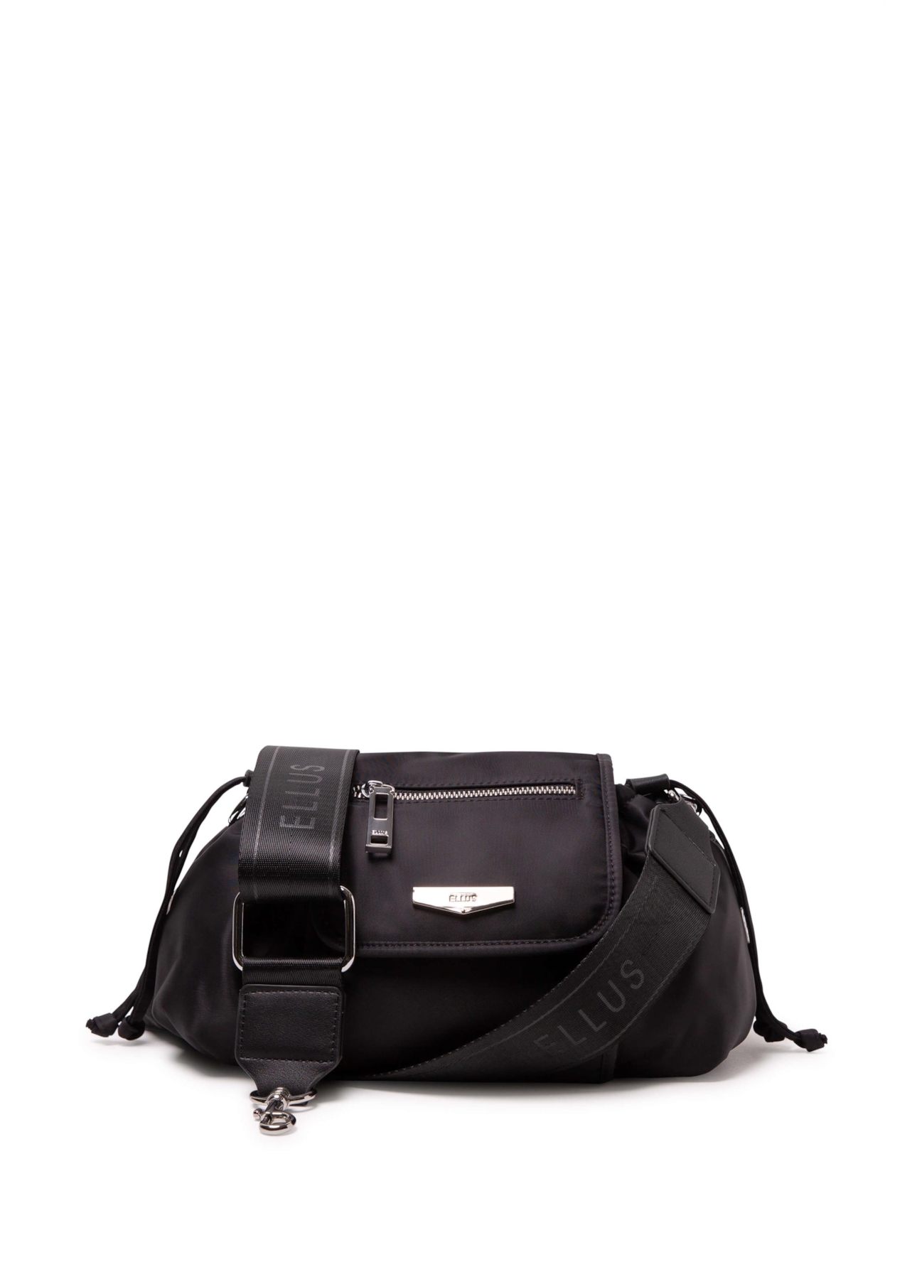 Bolsa Bucket Bag Nylon Crim Preto