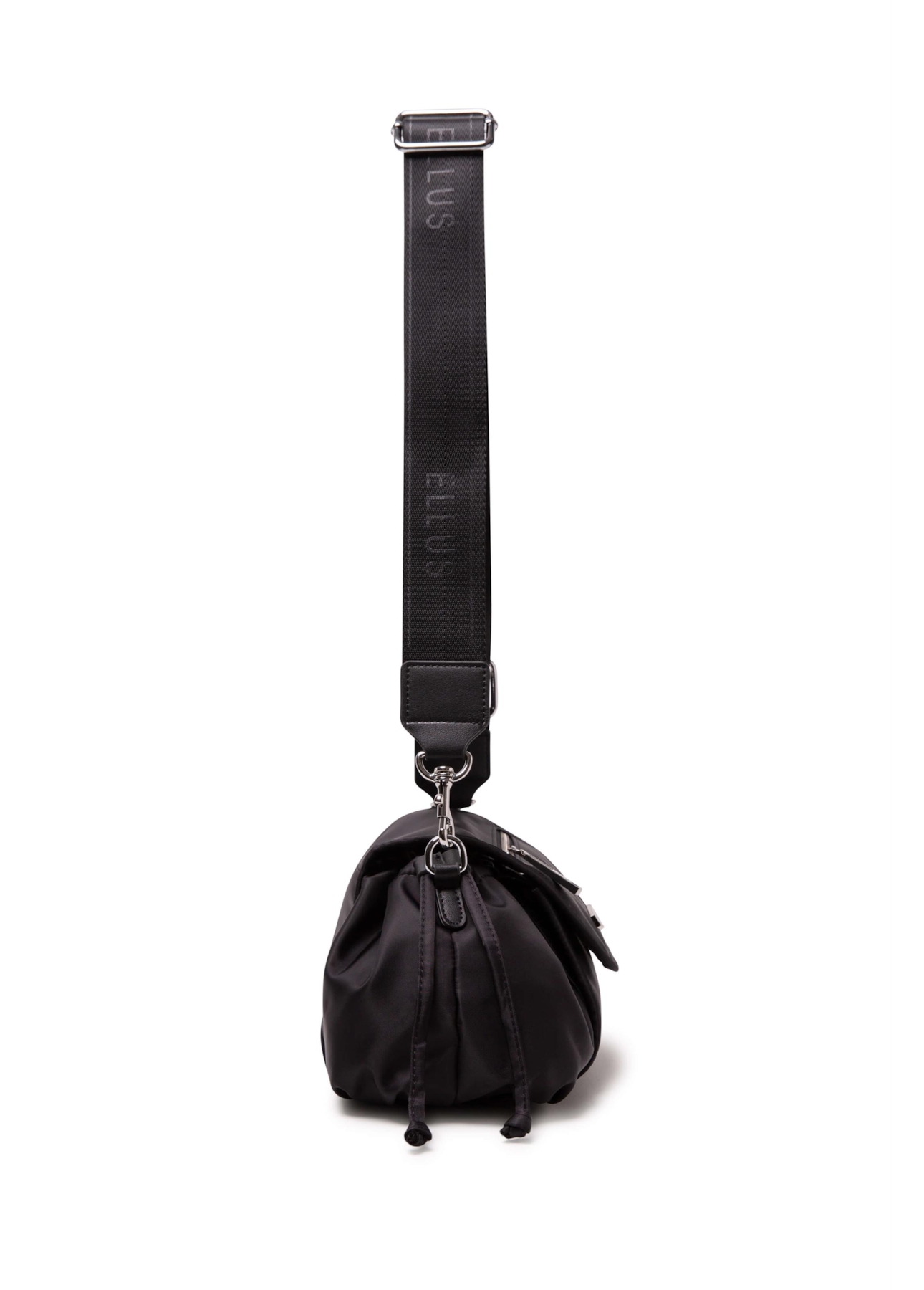 Bolsa Bucket Bag Nylon Crim Preto