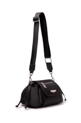 Bolsa Bucket Bag Nylon Crim Preto