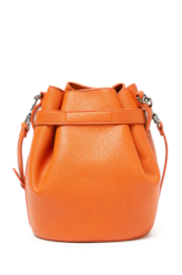 Bolsa Bucket Bag Soft Floater Ellus Laranja
