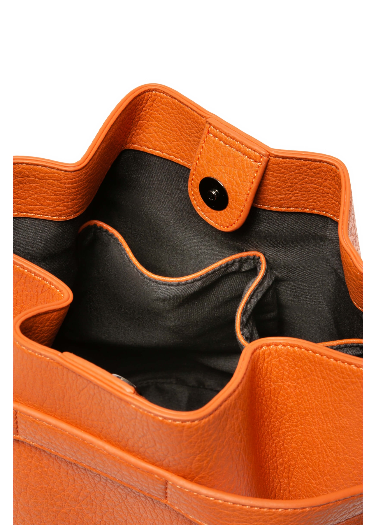 Bolsa Bucket Bag Soft Floater Ellus Laranja
