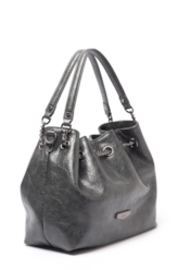 Bolsa Bucket Bag Steph Ellus Grafite