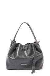 Bolsa Bucket Bag Steph Ellus Grafite