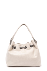 Bolsa Bucket Bag Steph Ellus Off White