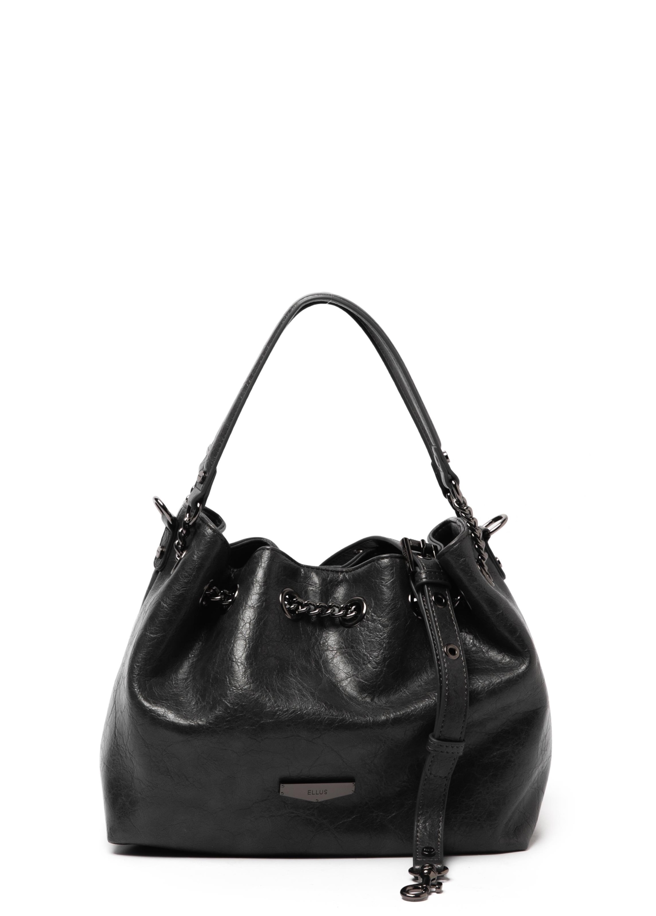 Bolsa Bucket Bag Steph Ellus Preto