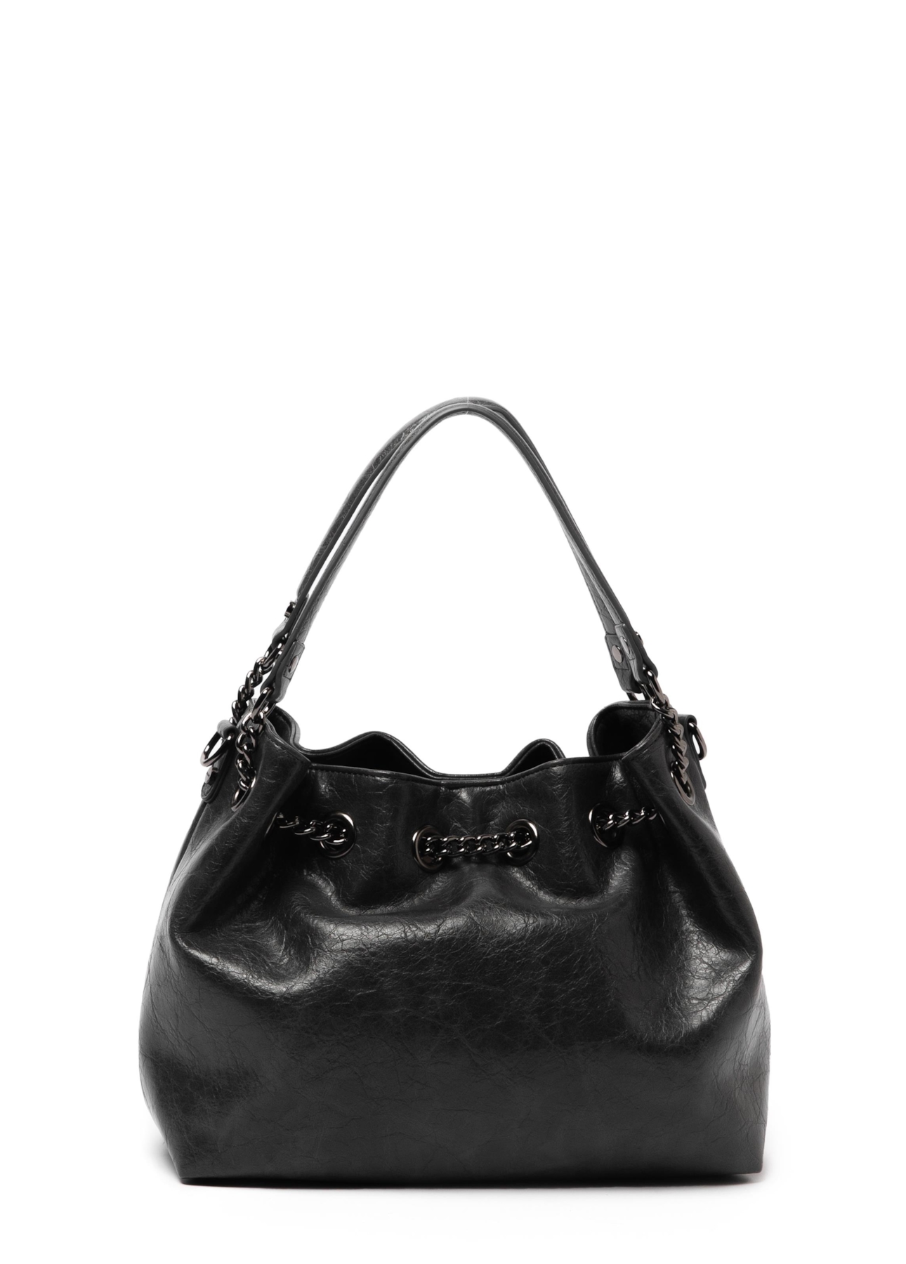 Bolsa Bucket Bag Steph Ellus Preto