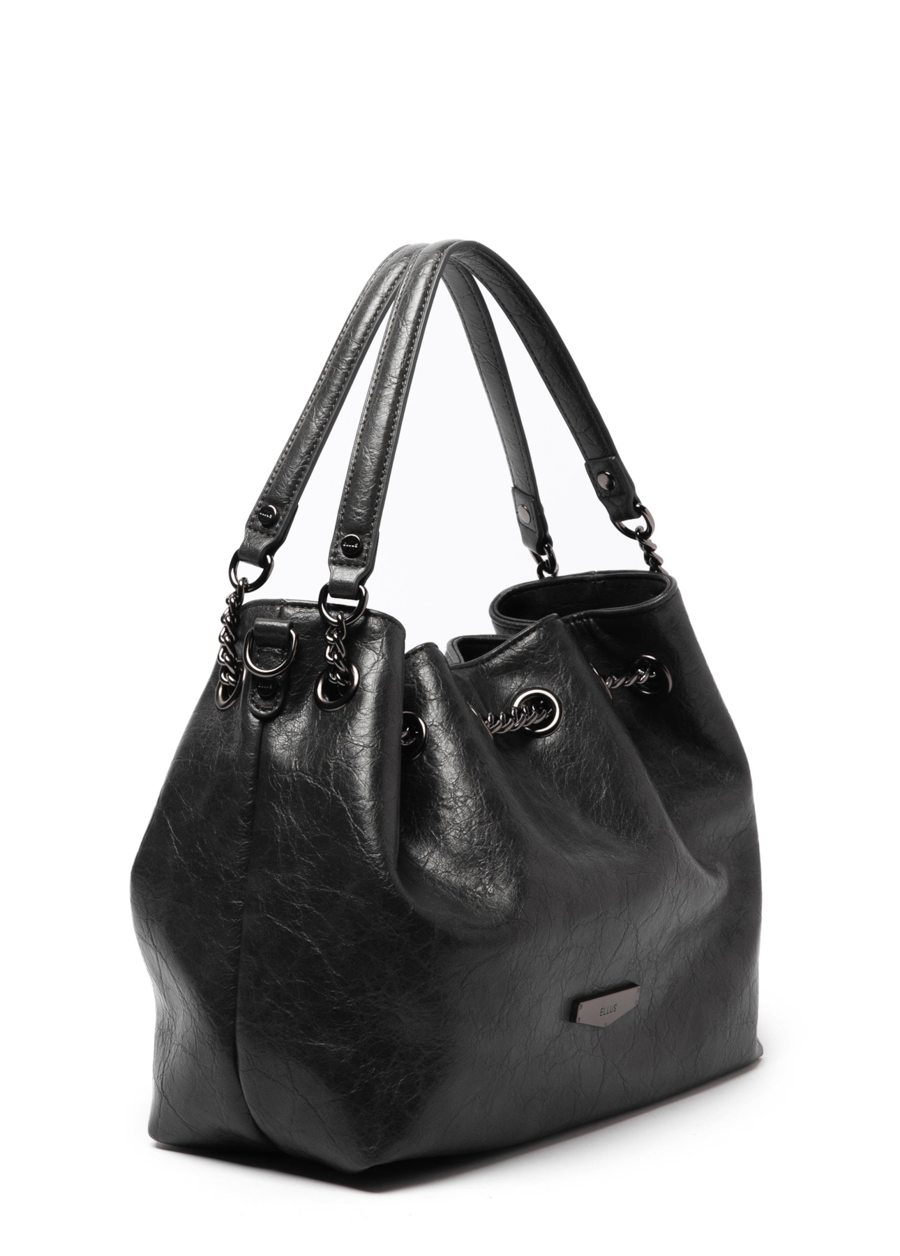 Bolsa Bucket Bag Steph Ellus Preto