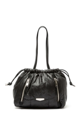 Bolsa Bucket Nylon Puffer Ellus Preto