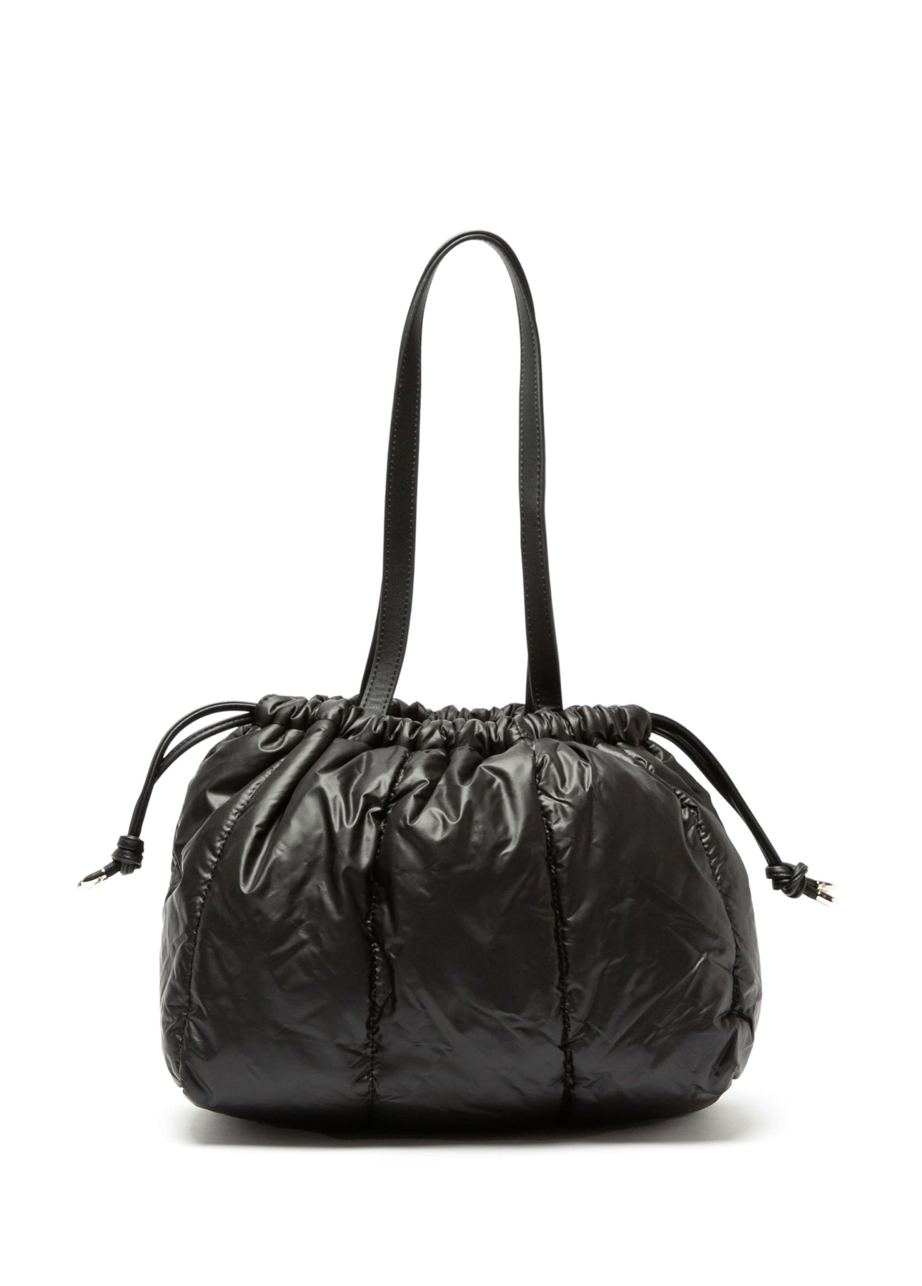 Bolsa Bucket Nylon Puffer Ellus Preto