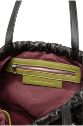 Bolsa Bucket Nylon Puffer Ellus Preto