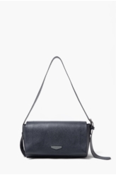 Bolsa Callie Leather Bag Dark Navy
