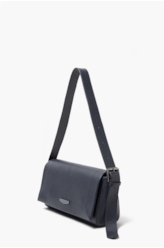 Bolsa Callie Leather Bag Dark Navy