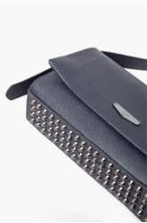 Bolsa Callie Leather Bag Dark Navy