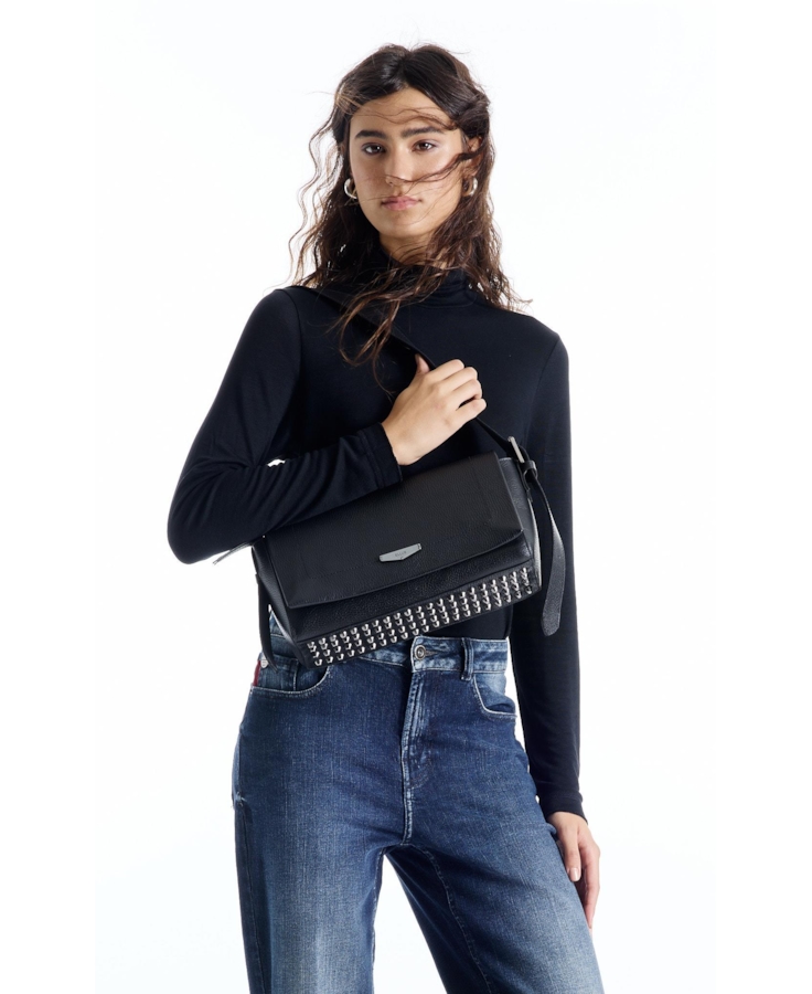 Bolsa Callie Leather Bag Preto