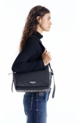 Bolsa Callie Leather Bag Preto