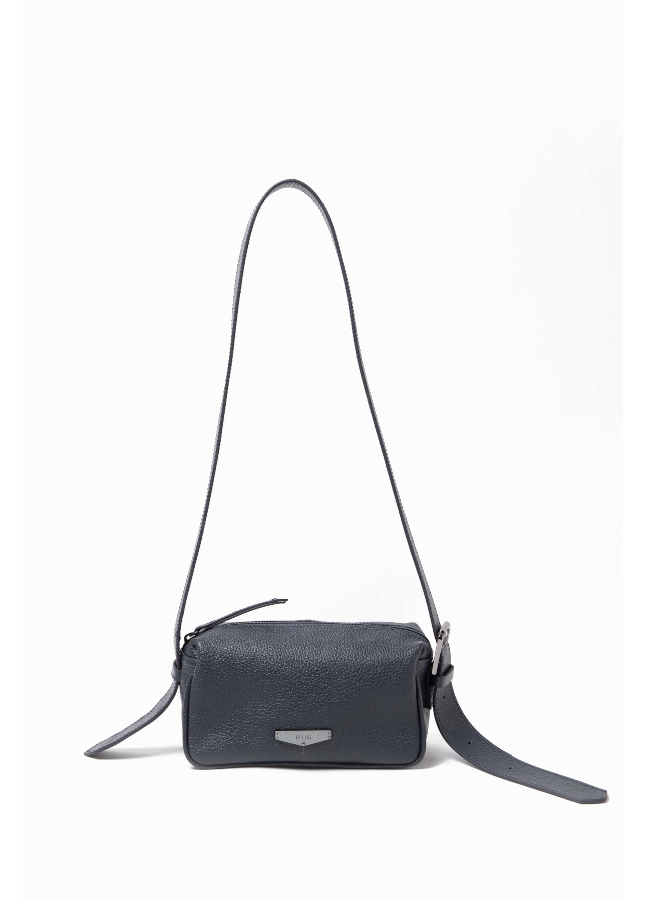 Bolsa Callie Leather Camera Dark Navy