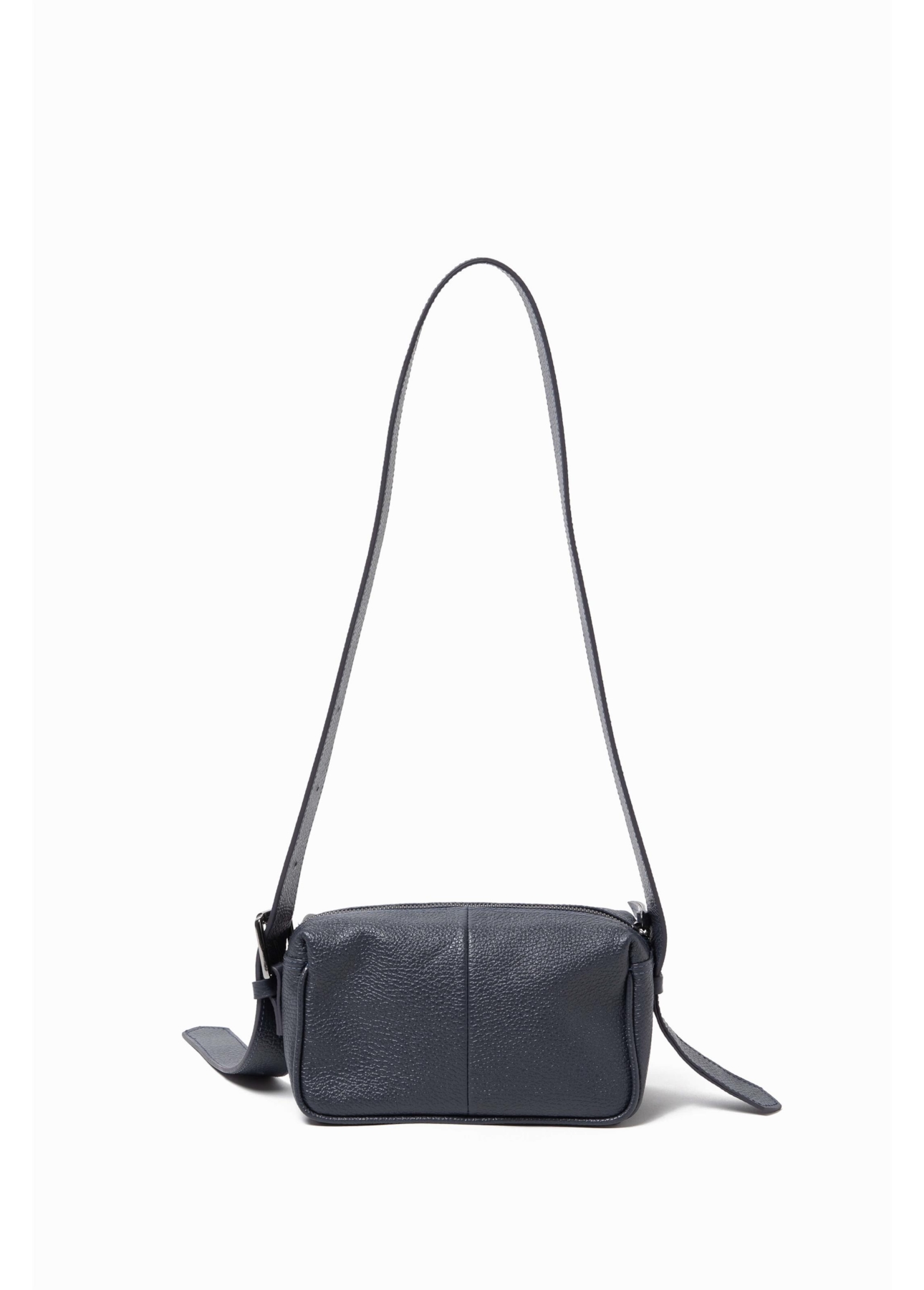 Bolsa Callie Leather Camera Dark Navy