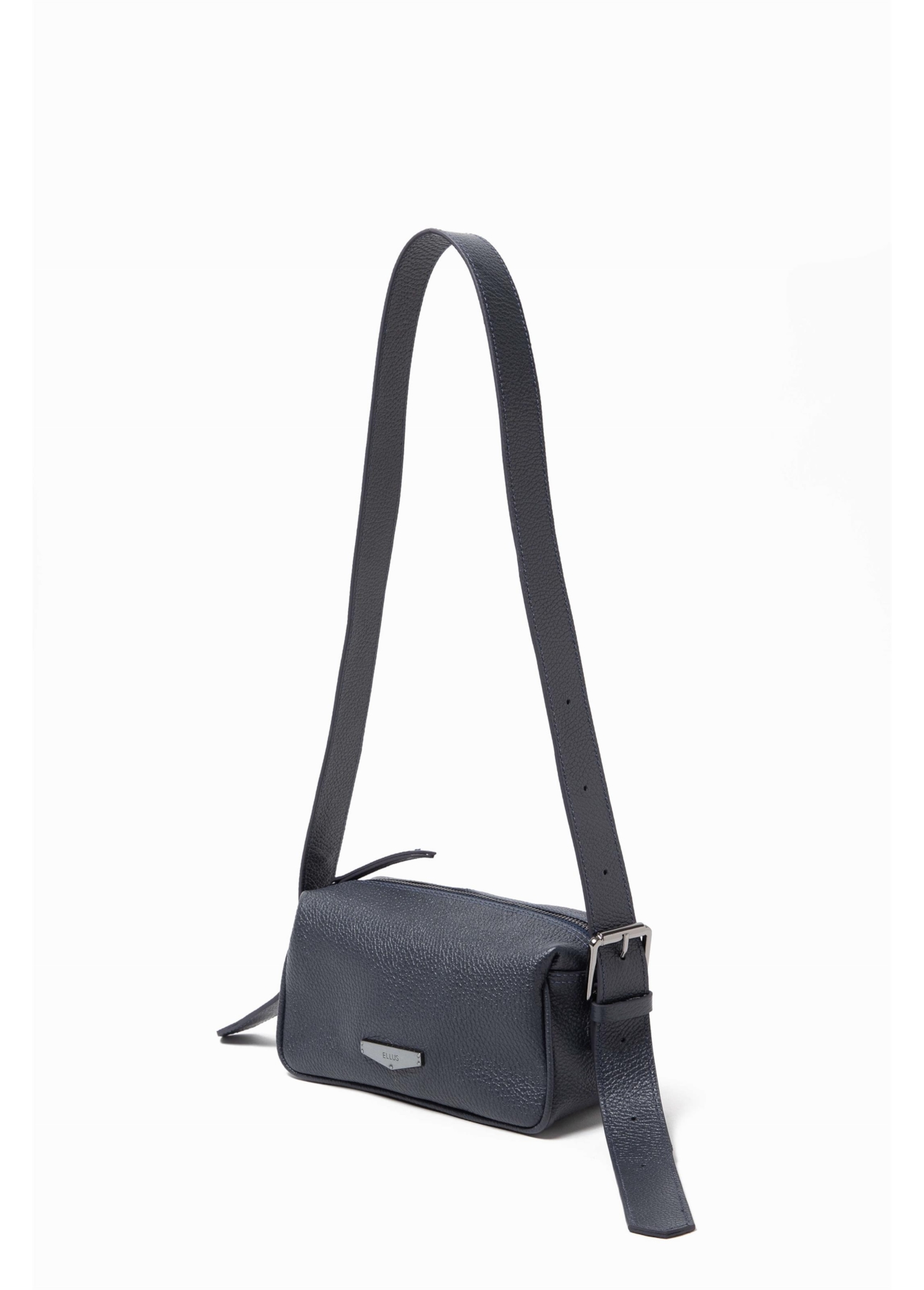 Bolsa Callie Leather Camera Dark Navy