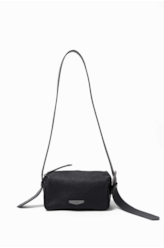 Bolsa Callie Leather Camera Preto