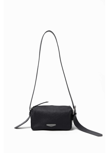 Bolsa Callie Leather Camera Preto