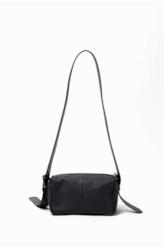 Bolsa Callie Leather Camera Preto
