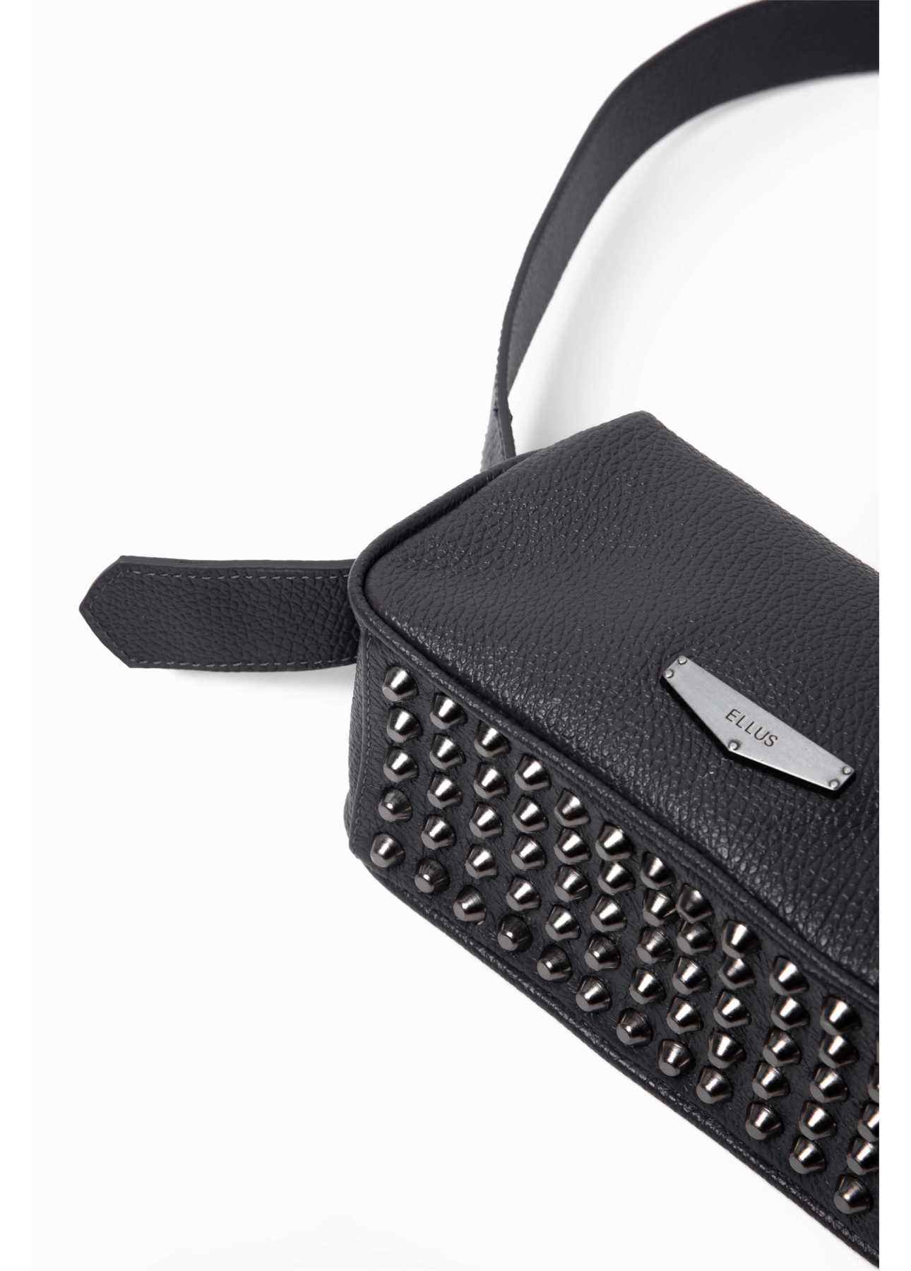 Bolsa Callie Leather Camera Preto
