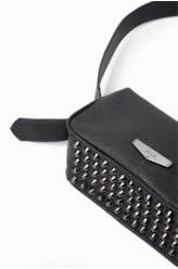 Bolsa Callie Leather Camera Preto