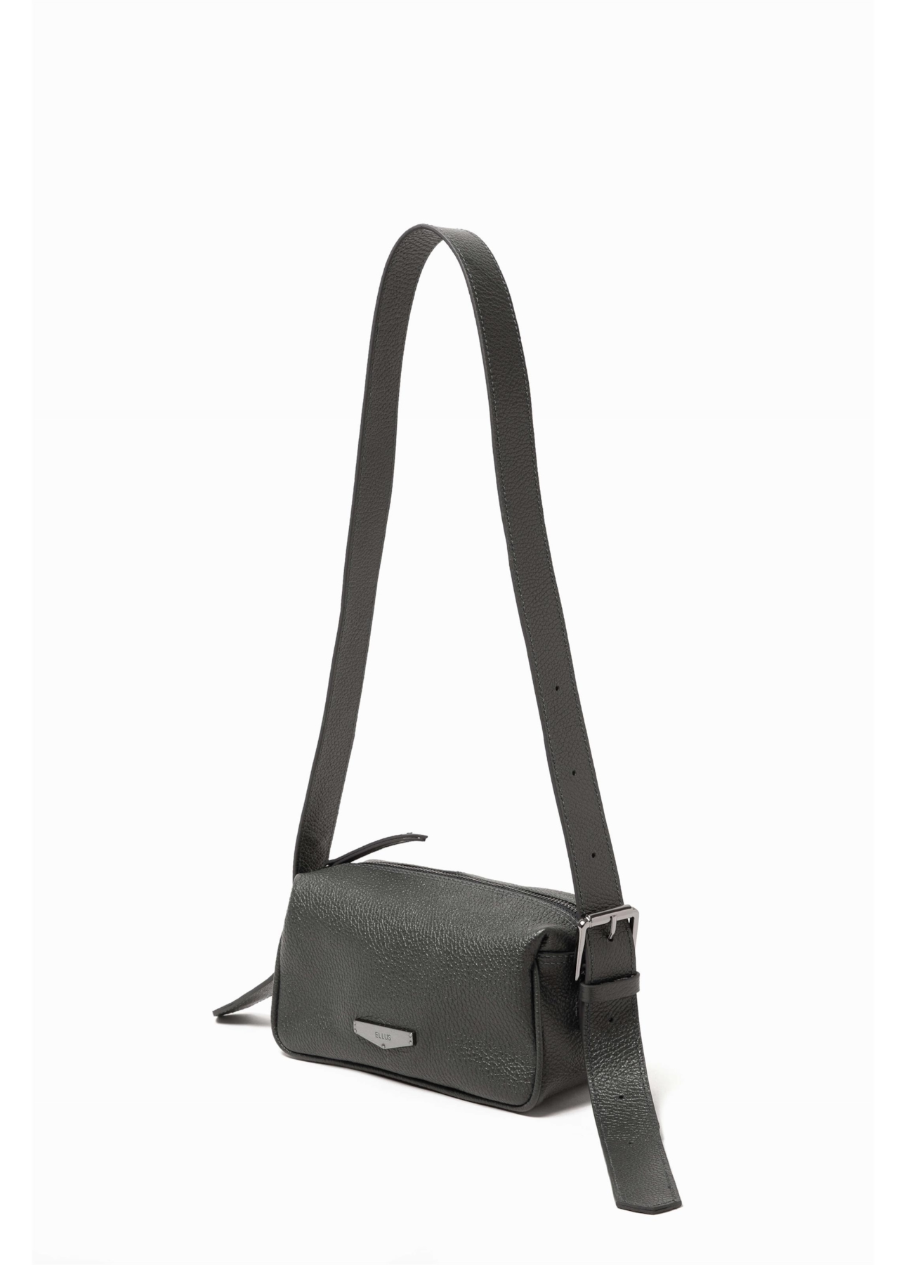 Bolsa Callie Leather Camera Verde Militar