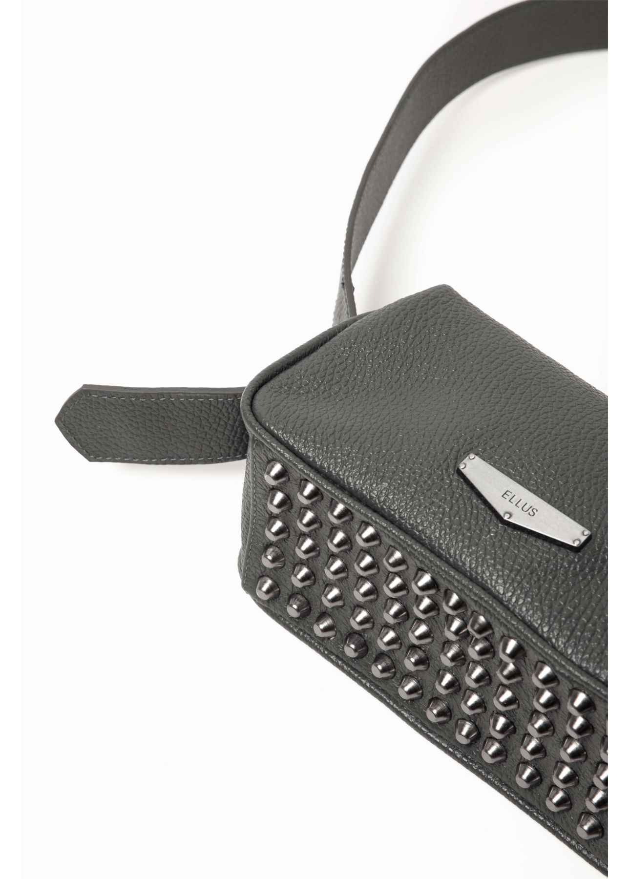 Bolsa Callie Leather Camera Verde Militar