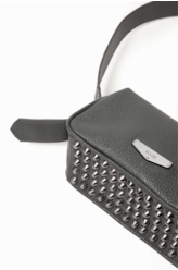 Bolsa Callie Leather Camera Verde Militar